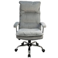 Офісне крісло Примтекс плюс Flex Chrome MF VL-85 PK, оксамит сірий (Flex Chrome MF VL-85 PK)