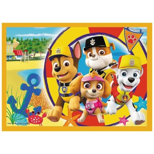 Пазл Trefl Paw Patrol Святковий Щенячий патруль 4 в 1 (35, 48, 54, 70) (5900511343953)