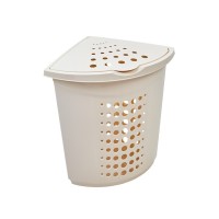 Кошик для білизни Алеана Кутовий Біла троянда 45 л (алн 122051/біла роза)