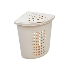 Кошик для білизни Алеана Кутовий Біла троянда 45 л (алн 122051/біла роза)