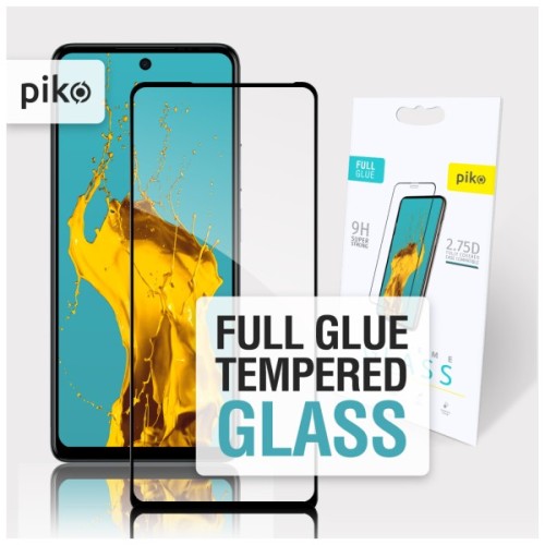 Скло захисне Piko Full Glue Tecno Spark 20 Pro Black (1283126592423)