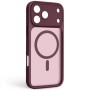 Чохол до мобільного телефона Armorstandart Lush MagCase Apple iPhone 18 Pro Max Dark Cherry (ARM92552)