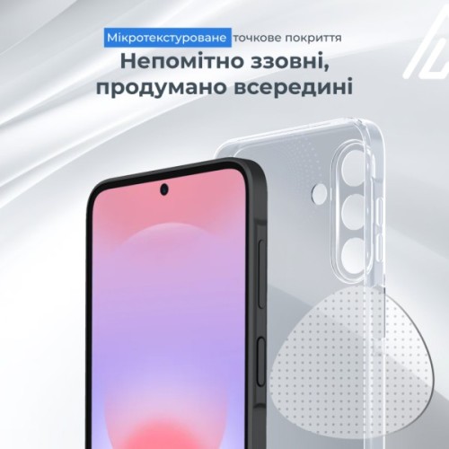 Чохол до мобільного телефона ACCLAB TPU Extra Slim Samsung Galaxy A37 Transparent (1283126638305)