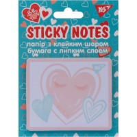 Папір для нотаток Yes з клейким шаром BeYou, 40 аркушів (170288)