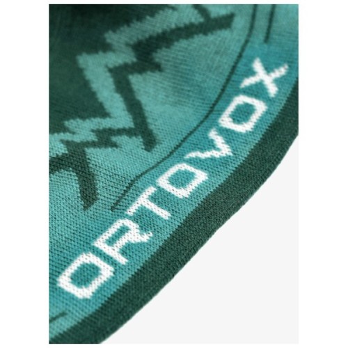 Шапка Ortovox Peak Beanie pacific green - бірюзовий (025.001.0151)