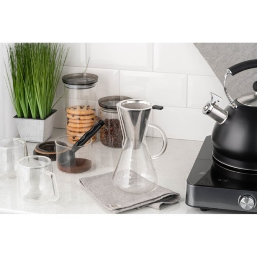 Заварник Ardesto Кемекс для кави Black Mars 600 мл (AR0706CM)