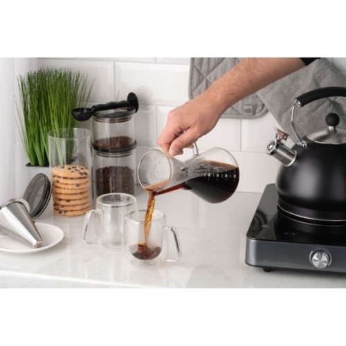 Заварник Ardesto Кемекс для кави Black Mars 600 мл (AR0706CM)