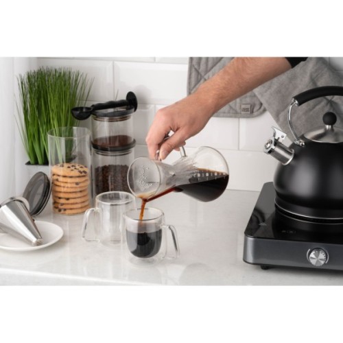 Заварник Ardesto Кемекс для кави Black Mars 600 мл (AR0706CM)