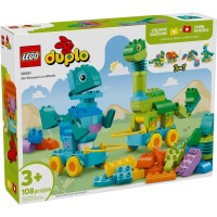 Конструктор LEGO DUPLO Динозаври на колесах 3 в 1 (10451)