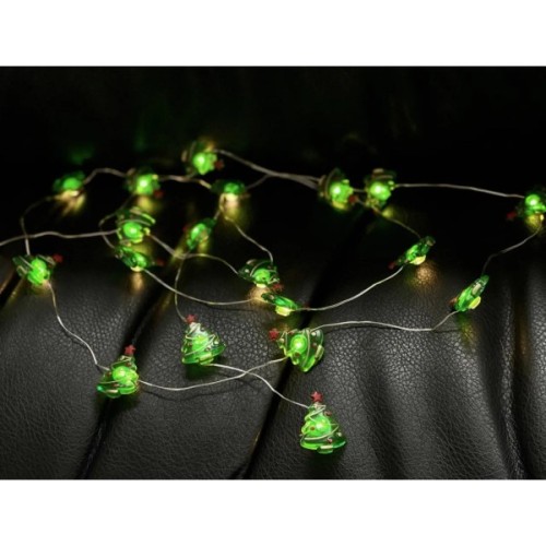 Гірлянда Chomik Ялинка струна 2,2 м, 20 LED теплий білий, 2АА (5900779854192)