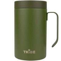 Термокружка Tribe Adventure Mug 450 мл olive (T-FA-0032-olive)