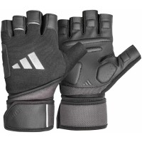 Рукавички для фітнесу Adidas Wrist Wrap Training Gloves ADGB-15053 чорний L (885652026222)