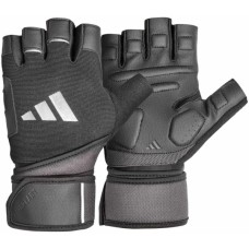 Рукавички для фітнесу Adidas Wrist Wrap Training Gloves ADGB-15053 чорний L (885652026222)