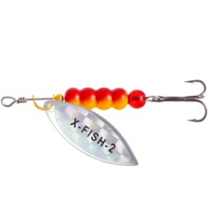 Блешня X-Fish Trophy 9g 2 Silver rainbow (1917.06.06)