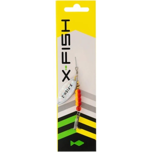 Блешня X-Fish Trophy 9g 2 Silver rainbow (1917.06.06)