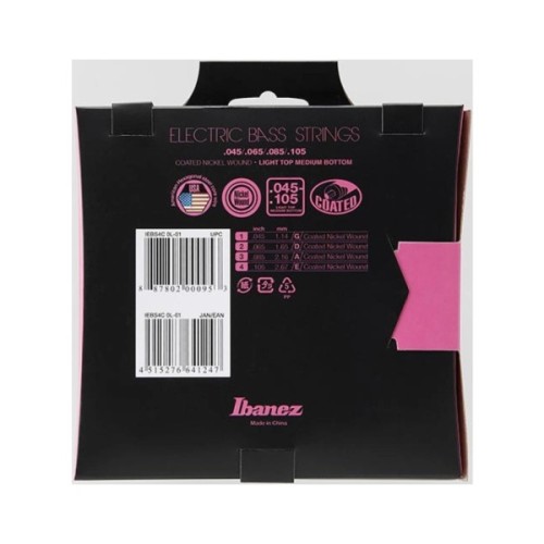 Струни для гітари Ibanez IEBS4C Bass Guitar Strings 45-105 (301874)