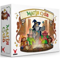 Настільна гра Geekach Games Магія слів (Words of Magic) (укр.) (GKST004UA)