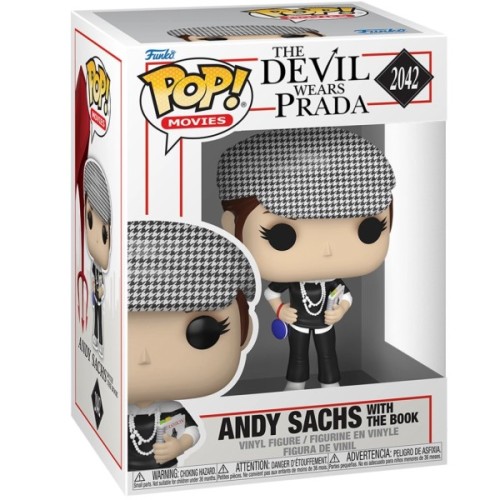 Фігурка Funko Pop серії Диявол носить Prada - Енді Сакс з книгою (90349)