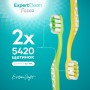 Зубна щітка Fesco Expert Clean Extra Soft Жовта 1 шт. + Зелена 1 шт. (4820204702328)