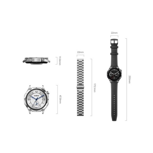 Смарт-годинник Mibro GT 46mm Silver XPAW026S (XPAW026S)