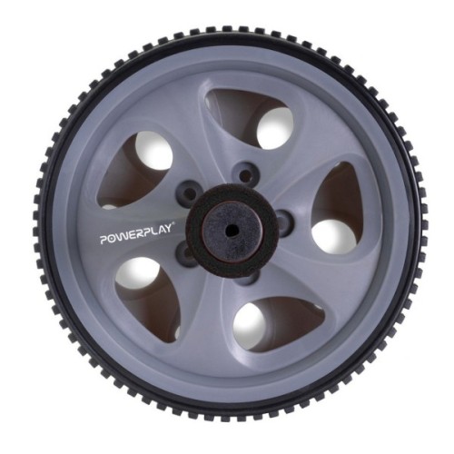 Ролик для преса PowerPlay Exercise Wheel Сірий (PP_4345)