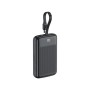 Батарея універсальна Acefast 10000mAh, 22.5W, PD, QC/3.0, build Type-C cable, M13, Black (6974316283959)