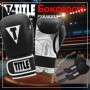 Боксерські рукавички Title Boxing Pro Style Leather Gloves 3.0 Black/White 14 oz (TVVTG3 14 BK/WH)