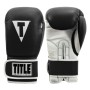 Боксерські рукавички Title Boxing Pro Style Leather Gloves 3.0 Black/White 14 oz (TVVTG3 14 BK/WH)