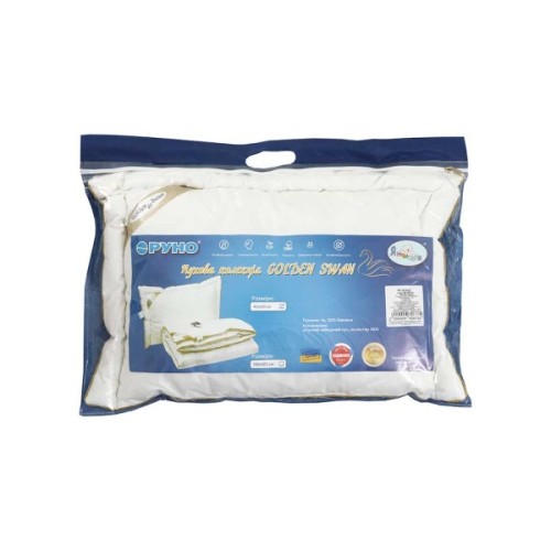 Подушка Руно зі штучного лебединого пуху GOLDEN SWAN 40х60 см (309.29ЛПУ GOLDEN SWAN)