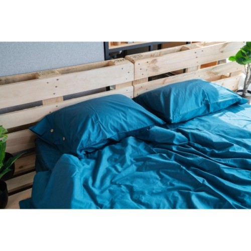 Простирадло Ardesto Mix&Match сатин 240х260 см океан (ART2426FSB)