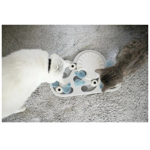 Іграшка для котів Outward Hound Petstages Головоломка Краплі дощу сіра (0700603695817)