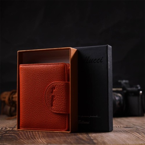 Гаманець Tony Bellucci З натуральної шкіри Помаранчевий (22064)