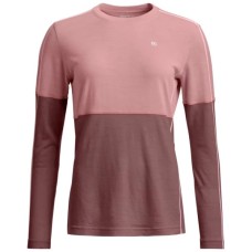 Термокофта Ortovox 185 Rock'n'Wool Long Sleeve Wms dusk rose - S - рожевий (025.001.1305)