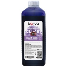 Чорнило Barva Canon CLI-481 1L PB, water-soluble (C481-986)