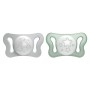 Пустушка Chicco Physioforma Micro силіконова від 0 до 2 місяців Нейтральна 2 шт (75126.41)