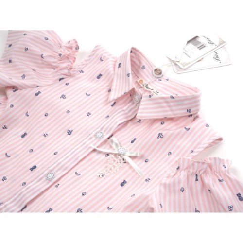 Плаття дитяче Bushra з мереживом (201001-134G-peach)