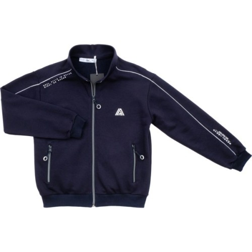 Спортивний костюм дитячий A-Yugi на блискавці (7052-158B-blue)