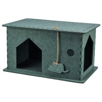 Будиночок для тварин Trixie Lene фетр 54х30х35 см сірий (4057589362711)
