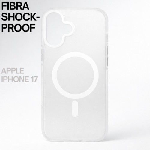 Чохол до мобільного телефона BeCover FIBRA Shock-Proof MagSafe Apple iPhone 17 White (715448)