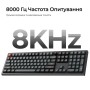 Клавіатура Keychron V6 8K Keychron Super Red Switch RGB USB UA Black (V6W-D1-UA)
