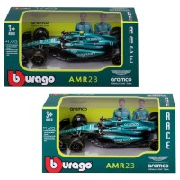Масштабна модель автомобіля Bburago Автомодель - Aston Martin AMR23 (2023) 1:43 (18-38090)