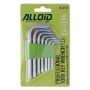Ключ Alloid вигнутий TORX, 7шт. (HT-0712)