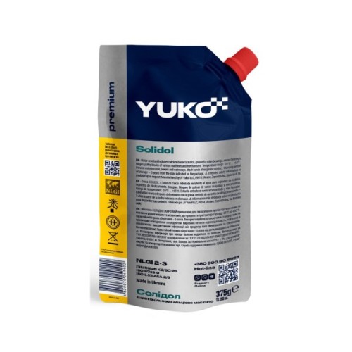 Мастило автомобільне Yuko Солідол Жировий 375г (4820070241402)