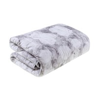 Ковдра Home Line стьобана білі троянди 200 х 210 см (192560)