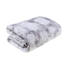 Ковдра Home Line стьобана білі троянди 200 х 210 см (192560)