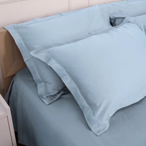 Постільна білизна MirSon Tencel №04 Blue 175х210 двоспальний (2200009369544)