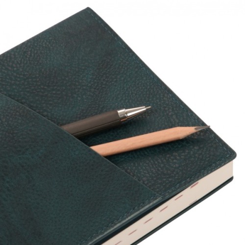 Тижневик Leo planner А5 датований 2026 "Credo", інтегральний, смарагдовий, 368 сторінок (252646)