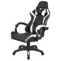 Крісло ігрове Аклас Бешкет ANF підліткове Білий (PU-чорний/білий) (00160336)