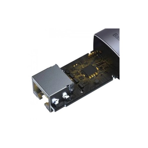 Адаптер USB-C to RJ45 Ethernet 1000Mbps Lite Series Baseus (WKQX000313)