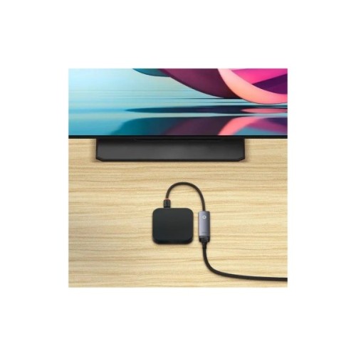 Адаптер USB-C to RJ45 Ethernet 1000Mbps Lite Series Baseus (WKQX000313)